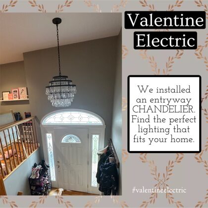 Chandelier Installation